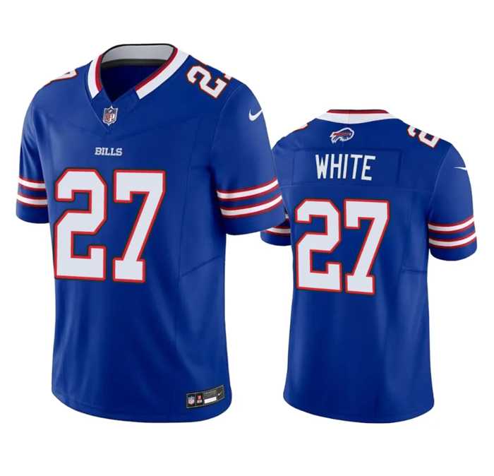 Men & Women & Youth Buffalo Bills #27 TreDavious White Blue 2023 F.U.S.E. Vapor Untouchable Limited Stitched Jersey